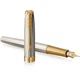 Ручка перьевая Parker SONNET Silver Mistral GT FP F 88 611 - изображение 3