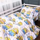 Простынь MirSon Евро 200x220 см 17-0867 Happy Minions Бязь (2200012065921) - изображение 2