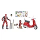 Фигурки Дэдпул на скутере с собакой Legends Series Deadpool Hasbro E4702 - изображение 3