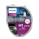Комплект галогенових ламп PHILIPS 12258VPS2 H1 55W 12V P14,5s VisionPlus - зображення 1