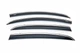 Ветровики для Opel Corsa D 2007-2014 (4 шт), Дефлекторы окон Opel Corsa D - изображение 2