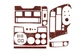 Накладки на панель для DAF 95XF 1997-2002 (Дерево) - зображення 1
