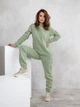 Спортивный костюм на флисе женский ISSA PLUS 11088 S Мятный (issa2000567761039) - изображение 1