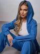 Спортивный костюм женский ISSA PLUS 15039 L Голубой (issa2007682677054) - изображение 4