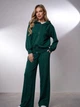 Спортивный костюм женский ISSA PLUS 15039 2XL Зеленый (issa2007682677122) - изображение 1