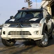 Накладка на капот для Mitsubishi L200 2006-2015, пластик V2 - изображение 5