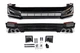 Накладки Modellista LED на передний и задний бампер для Toyota Land Cruiser Prado 150 2017+ (Вариант 3, белые) - изображение 1