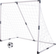 Футбольні ворота KIK 2в1 185x120x70 cм KX4875 (5903039737068) - зображення 2
