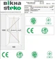 Окно "Steko" 500х1000 мм (3-стекла/аргон), правое - изображение 2