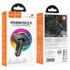 FM-трансмітер Hoco E81 Fantasy PD30W+QC3.0 car BT FM transmitter Чорний - изображение 2