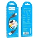 Кабель Hoco X90 Cool silicone charging data cable for Lightning Чорний - изображение 2
