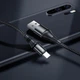Кабель USB Type-C 3А 1м чорний для заряджання та синхронізації Hoco X50 Excellent - зображення 5