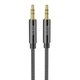 Кабель Hoco AUX UPA19 AUX audio cable ( L-2M ) Чорний - изображение 1