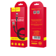 Кабель Hoco X26 Xpress charging data cable for Micro Чорний Червоний - изображение 2