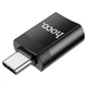 Адаптер Hoco UA17 Type-C male to USB female USB3.0 adapter Чорний - изображение 2