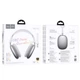 Навушники Bluetooth Hoco W65 Happy BT headphones Сріблястий - изображение 2