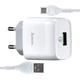 МЗП Hoco C12Q Smart QC3.0 charger set Micro ( EU ) Білий - изображение 1