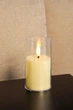 Светодиодная свеча в стакане Flame 10 см.(без батареек) - изображение 2