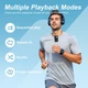 MP3 плеєр ZAQE x20 – 128 GB, Bluetooth 5.3, з клипсою, FM, диктофон, крокомір + навушники - зображення 5