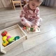 Детский деревянный набор овощей для нарезания Kruzzel, набор фруктов и овощей с аксессуарами - изображение 7