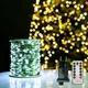 Гирлянда Роса LED на зеленом проводе USB 10*100 IP20 с 8 режимами свечения новогодняя - изображение 4