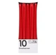 Свеча конусная Bolsius 245/24мм red 10 шт - изображение 1