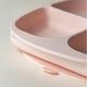 Секционная тарелка на присоске Soft Pink - изображение 3