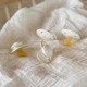 Набір пустушок 0-6 m BIBS Baby Try It Collection - Ivory - изображение 4
