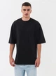Набор футболок хлопковых длинных мужских Ray Oversize U0104M-4PACK4 2XL/3XL 4 шт Бежевый/Коричневый/Темно-серый/Черный (RAY2000000038629) - изображение 5