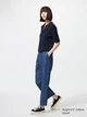 Джинсы Regular Fit женские UNIQLO 514432584 S Синие (1159847235) - изображение 2