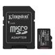 Картка пам'яті MicroSDXC 256 GB UHS-I Class 10 Kingston Canvas Select Plus R150MB/s (SDCS3/256GBSP) ( 16121 ) - изображение 1