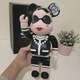 Фигурка Статуэтка медведь Беарбрик Bearbrick Chanel колекционная 28 см Черный (28323) - изображение 3