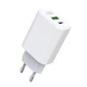Сетевое зарядное устройство (адаптер) XO L85A PD_20W / QC3.0_3A white - изображение 3