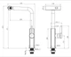 Смеситель для кухни с выдвижным изливом Mixxus Premium HAMMER 014 GRAPHITE (MI6955) - изображение 9