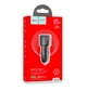 Зарядний пристрій автомобільний Hoco NZ3 Clear way 40W 2Type-C/PD Black - зображення 6