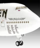 Сборная модель-копия Revell Самолет Boeing 747-400 Iron Maiden Ed Force One Уровень 4 Масштаб 1:144 (RVL-03780) - изображение 6