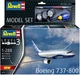 Сборная модель-копия Revell Набор Самолет Boeing 737-800 Уровень 3 Масштаб 1:288 (RVL-63809) - изображение 4