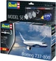 Сборная модель-копия Revell Набор Самолет Boeing 737-800 Уровень 3 Масштаб 1:288 (RVL-63809) - изображение 5
