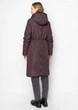 Пальто с капюшоном из экомеха 1062-1M-C Фиолетовый M - изображение 13
