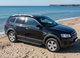 Бокові пороги RedLine Black (2 шт., Алюміній) 2016-2019 для Chevrolet Captiva рр - зображення 1
