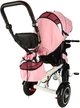 Rowerek trójkołowy Trike Fix V3 Spacerówka 3w1 Obracany 360° Różowy (5903039765870) - obraz 4