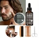 Подарунковий набір для росту бороди та вусів чоловічий Lockmio Beard Care комплект для догляду за бородою та вусами косметика для бороди та вусів подарунок чоловікові - зображення 1
