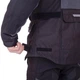 Мотокуртка текстильная с защитой и съемным утеплителем SCOYCO JK122 (PL, PVC, XL, черный-серый) - изображение 10