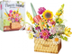 Zestaw klocków Bukiet wiosenny w koszyku 1615 elementów ZKL.FL2233 (5903864973587) - obraz 1