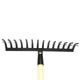 Грабли профессиональные 375 мм с черенком Bellota, 951-14 CM L.B - изображение 6