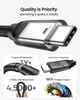 Кабель Silkland USB C 20Gbps (0.3м), 240W PD, USB 3.2 Gen 2x2, 5K/4K 60Hz, для SSD, eGPU, Dock - изображение 3