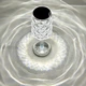 Лампа LED настольная аккумуляторная акриловая Crystal Table Lamp, беспроводной светодиодный декоративный светильник с сенсорным переключателем и USB-зарядкой для дома, спальни, гостиной, WCL-052 - изображение 6