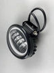 Кругла led фара світлодіодна штатна для JCB протитуманна, додаткова фара Led овальна 10-80V 6000K - зображення 10