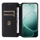 Чехол Deexe Rhombus Book для OPPO A6 Pro - Black - изображение 2