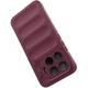 Силіконовий (TPU) чохол Deexe Terra Case для Xiaomi 15T Pro - Wine Red - зображення 4